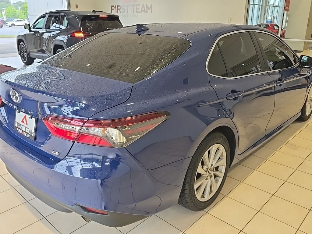 Used 2024 Blue Toyota LE image 5
