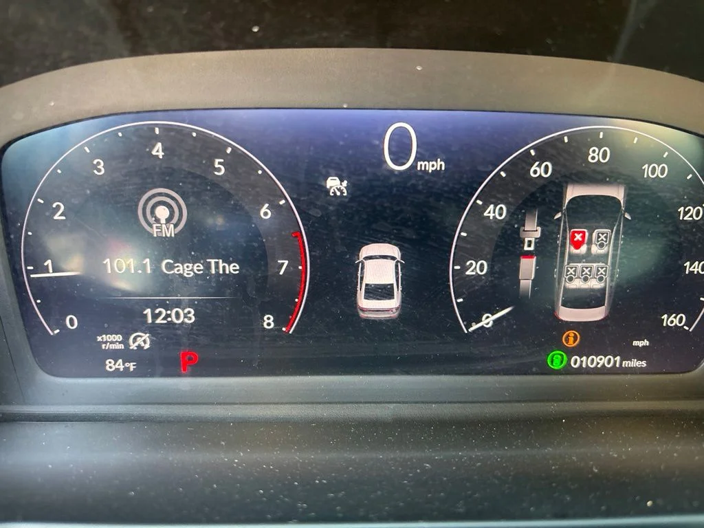 Used 2025 Radiant Red Metallic Honda LX image 24