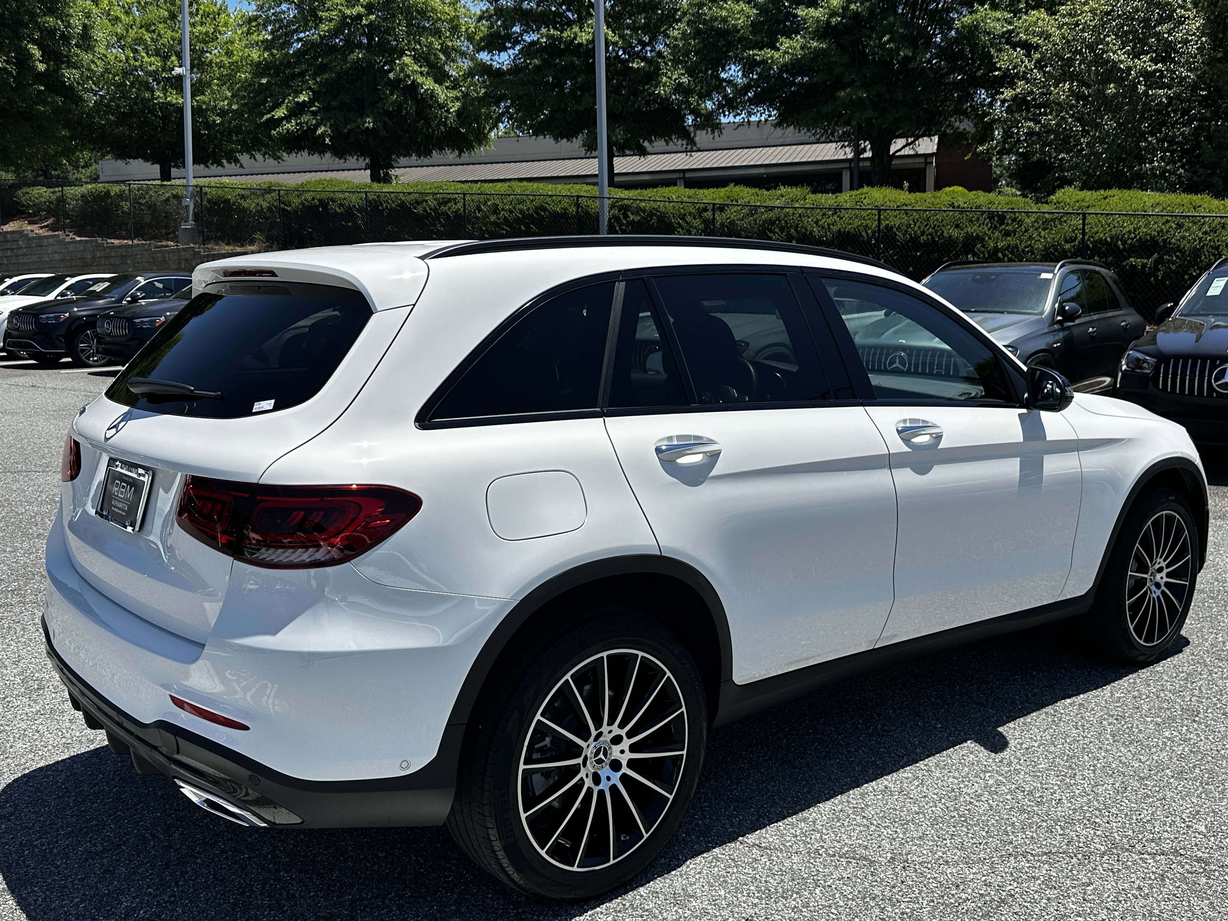 Certified Used 2022 White Mercedes-Benz GLC 300 image 8