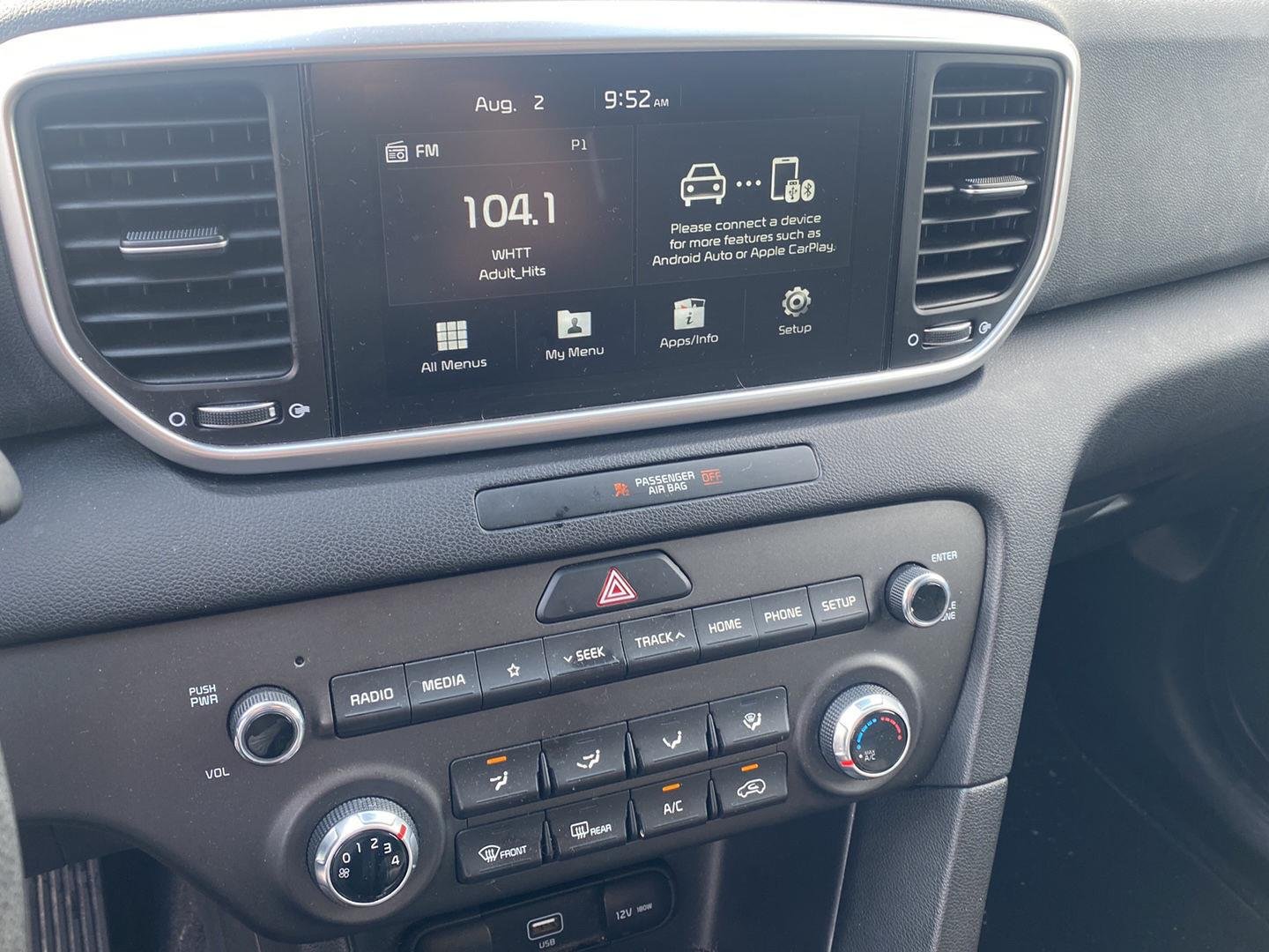 Used 2022 Pacific Blue Kia LX image 4