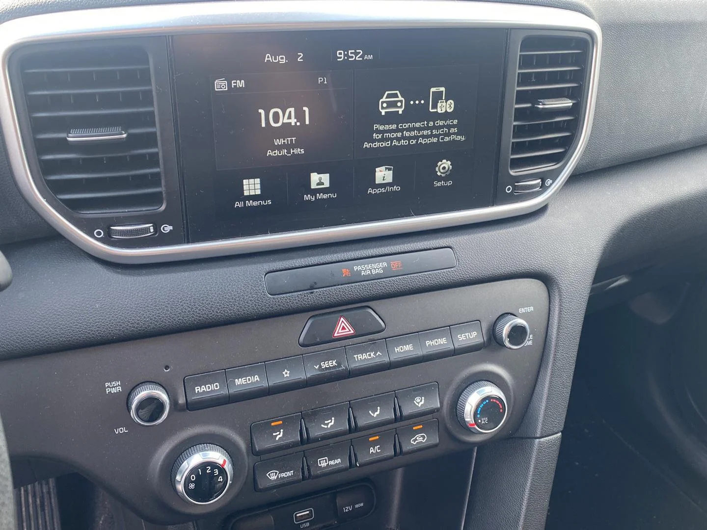 Used 2022 Pacific Blue Kia LX image 4