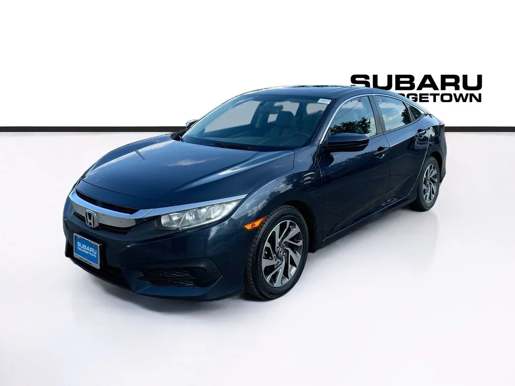 Used 2018 Blue Honda EX image 3