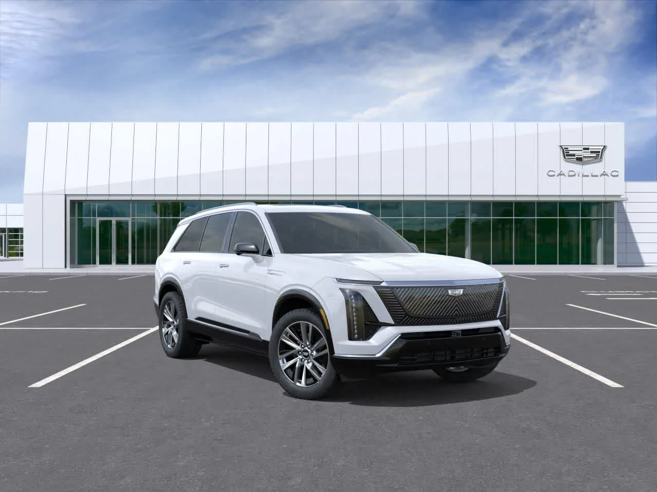 New 2027 Vibrant White Tricoat Cadillac Luxury image 1