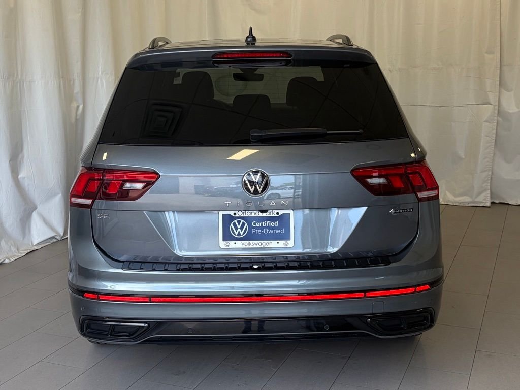 Certified Used 2024 Platinum Gray Metallic Volkswagen 2.0T SE R-Line Black image 8