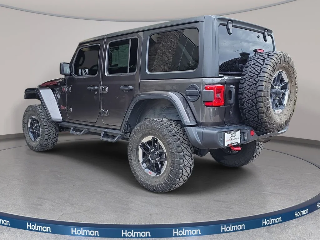 Used 2019 Gray Jeep Unlimited Rubicon image 8