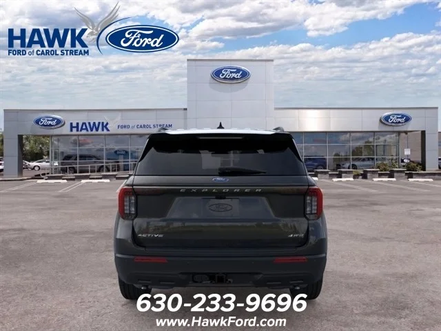 New 2026 Agate Black Metallic Ford Active image 5