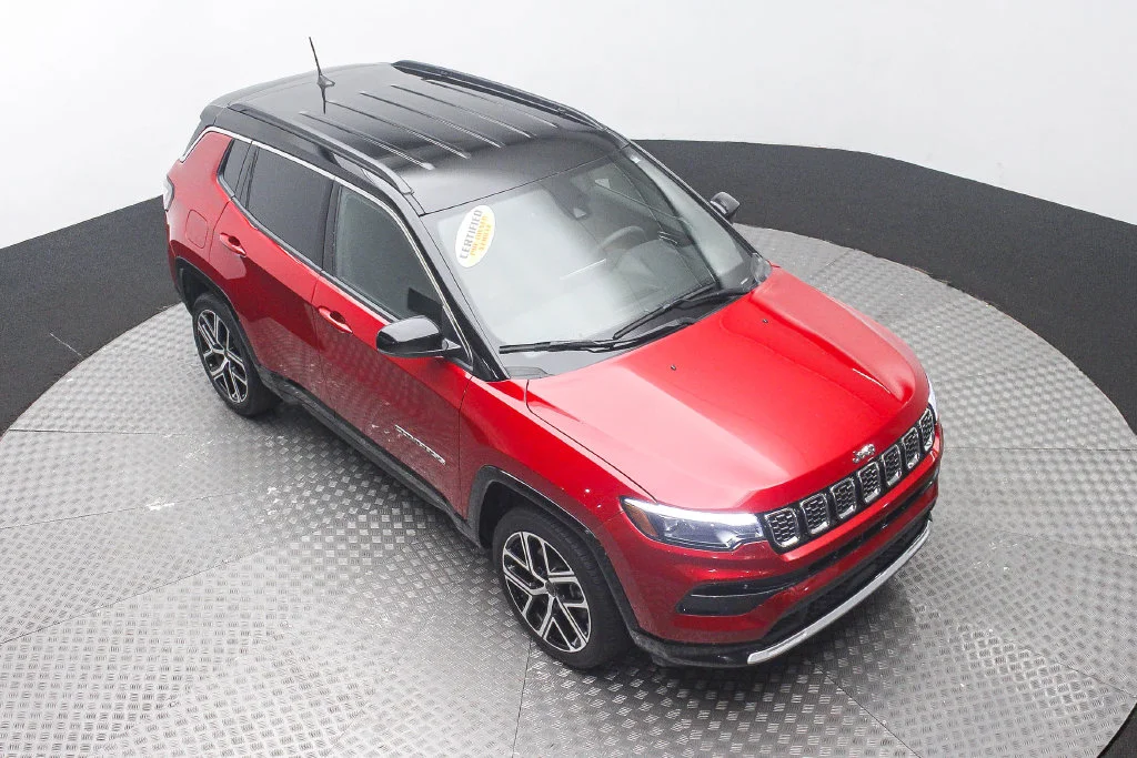 Certified Used 2025 Red Jeep Limited image 3