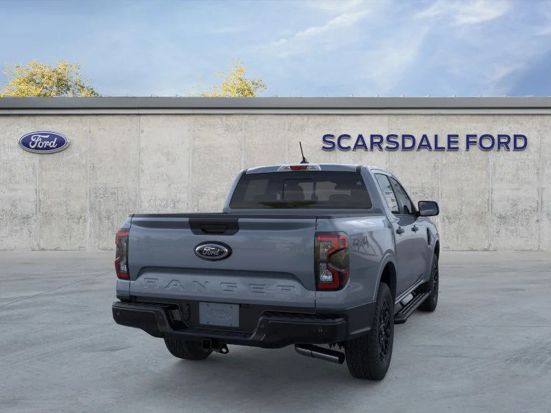 New 2025 Azure Gray Metallic Tri-coat Ford XLT image 8