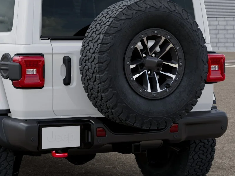 New 2026 Bright White Clear-Coat Exterior Paint Jeep Rubicon X image 39