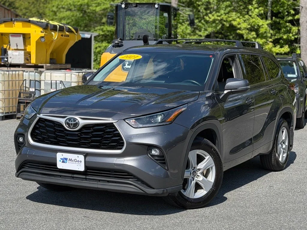 Used 2021 Gray Toyota LE image 1