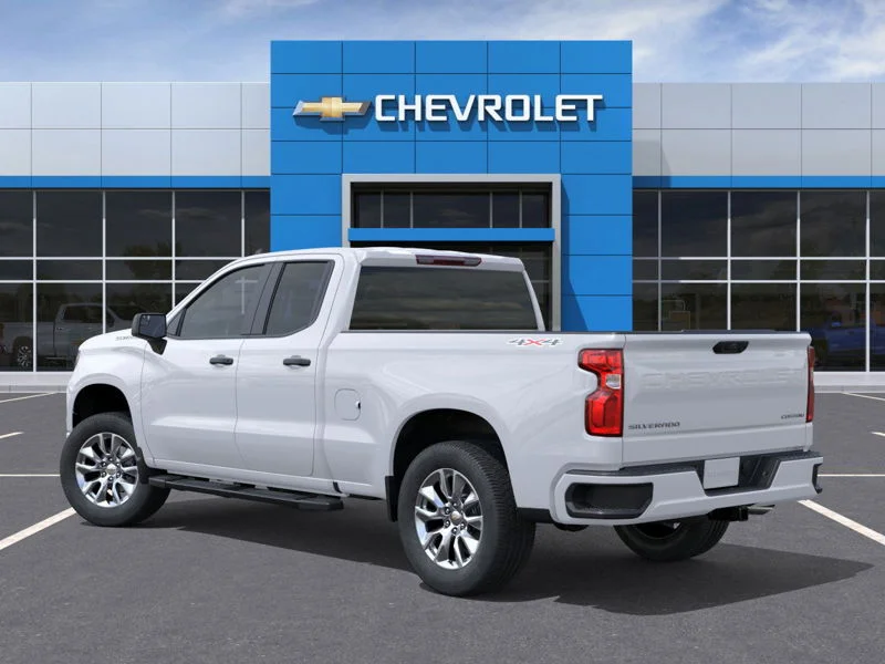 New 2026 White Chevrolet Double Cab Standard Box 4-Wheel Drive Custom image 3