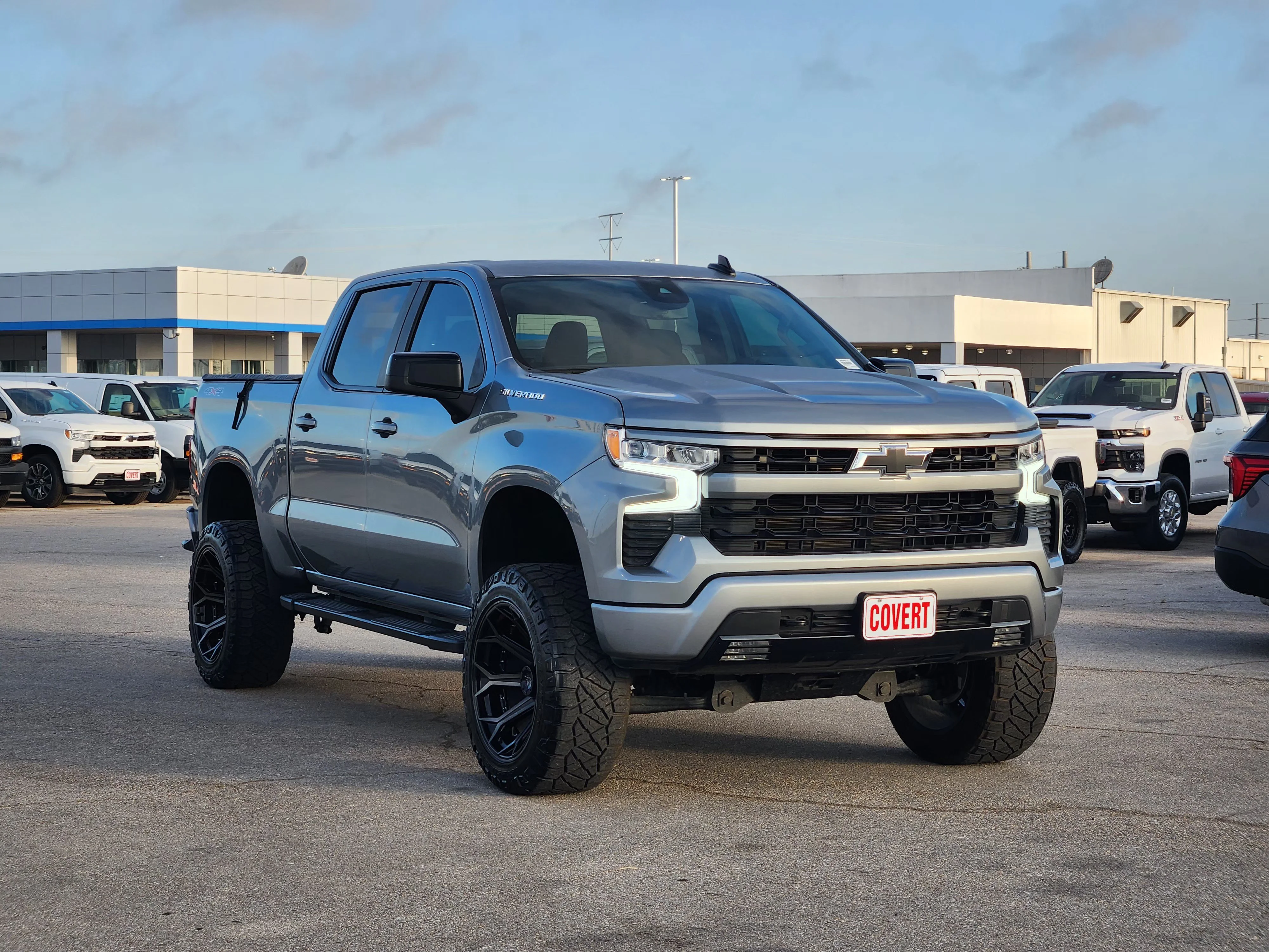 Used 2025 Sterling Gray Metallic Chevrolet RST image 3