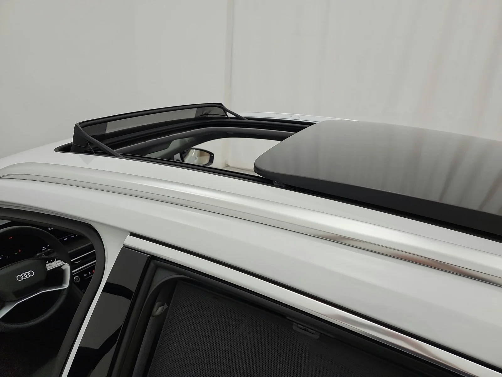 Used 2025 Glacier White Metallic Audi Premium Plus image 11