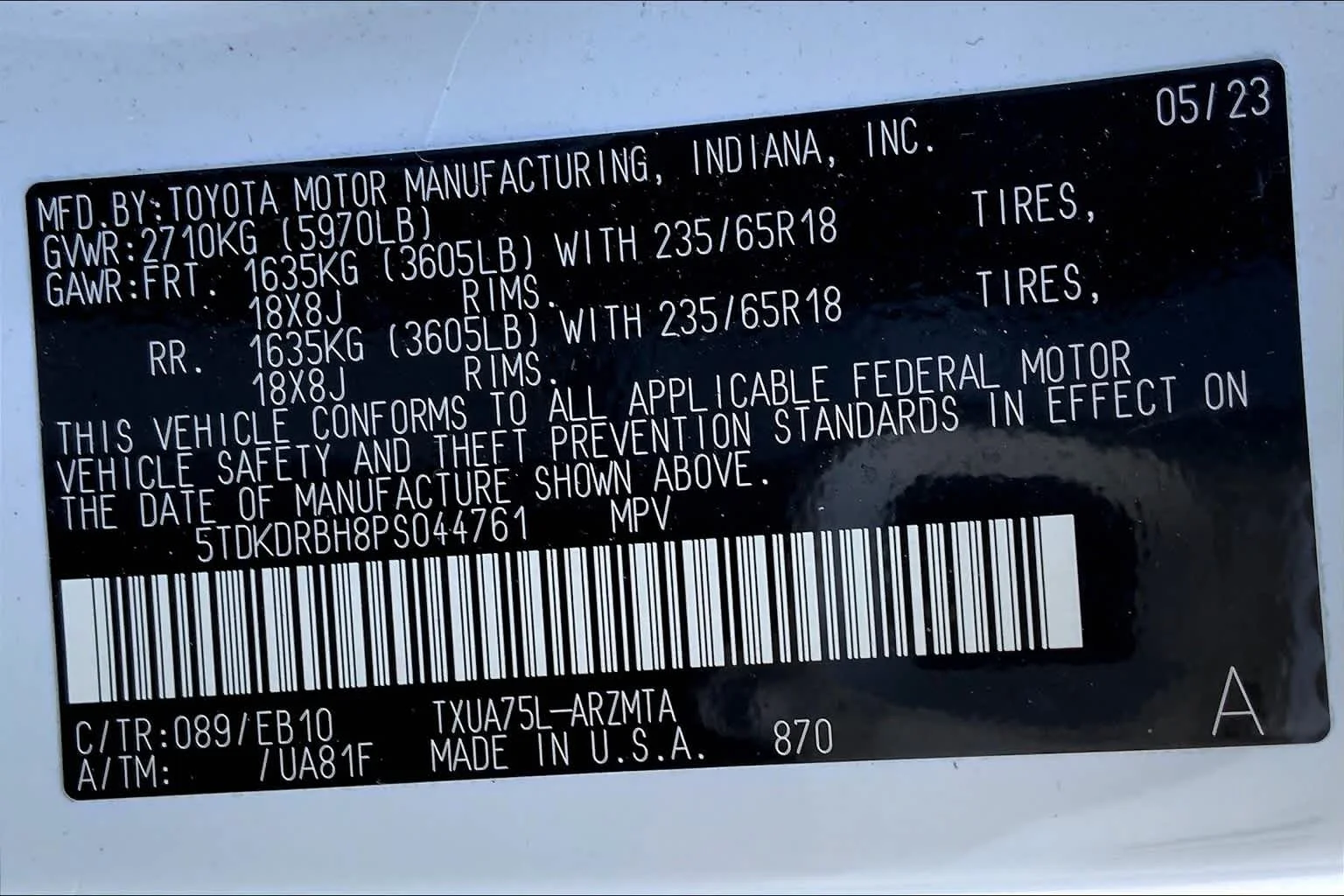 Used 2023 Wind Chill Pearl Toyota XLE image 37
