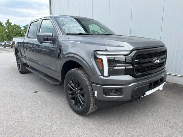 New 2026 Carbonized Gray Metallic Ford Lariat® image 1