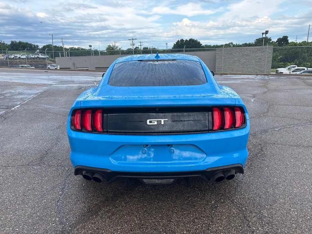 Used 2022 Grabber Blue Ford GT Premium image 6