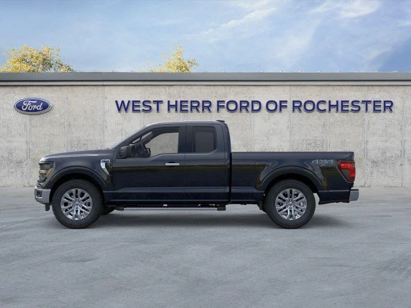New 2026 Agate Black Metallic Ford XLT image 4