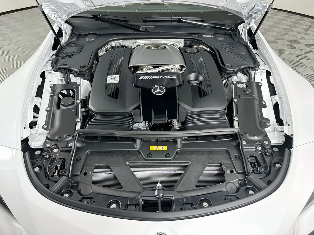 New 2027 MANUFAKTUR Moonlight White Metallic Mercedes-Benz SL 63 AMG® image 30