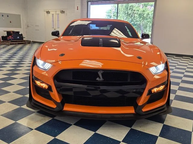 Used 2021 Orange Ford Shelby GT500 image 2