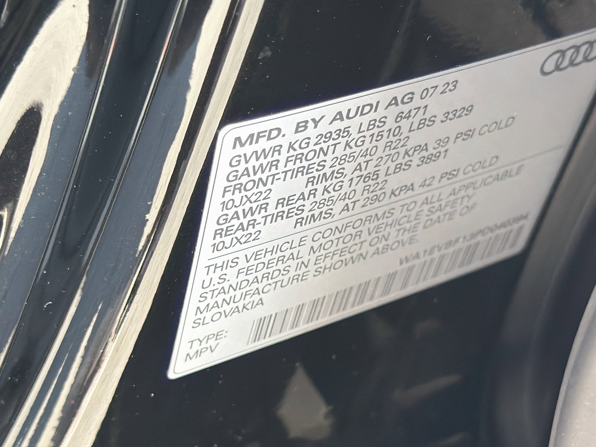 Used 2023 Black Audi Premium Plus image 42