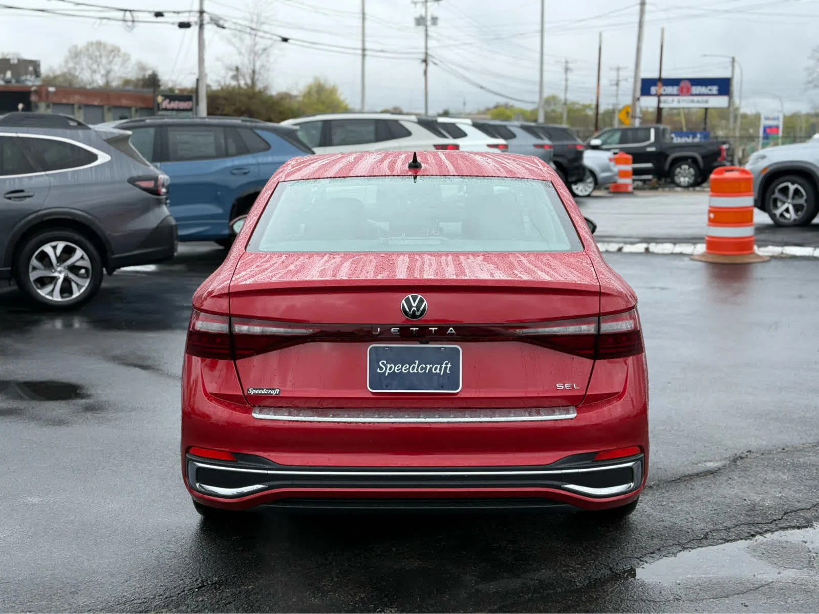 New 2026 Kings Red Metallic Volkswagen SEL image 6
