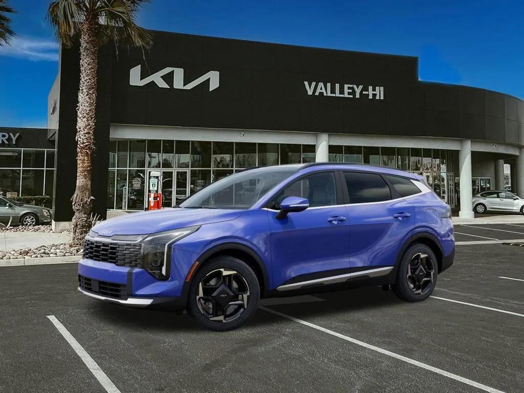 New 2026 Nebular Blue Kia EX image 3