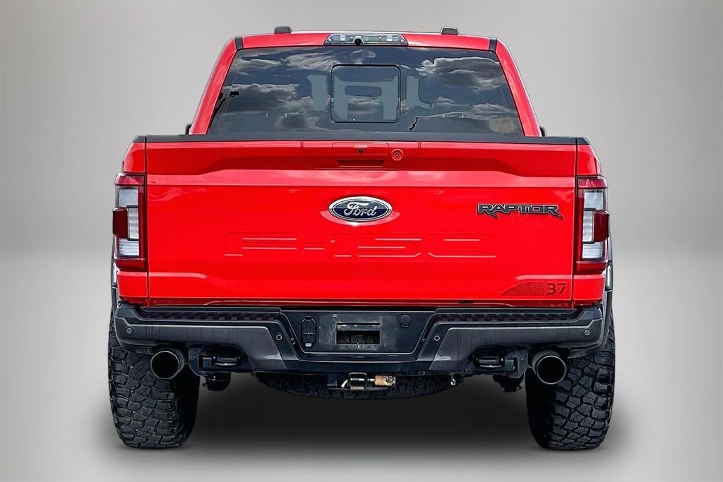 Used 2022 Orange Metallic Ford Raptor image 6