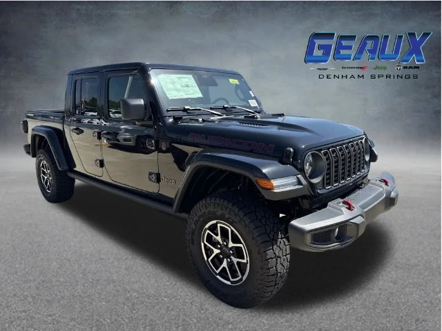 New 2026 Black Clear-Coat Exterior Paint Jeep Rubicon image 1