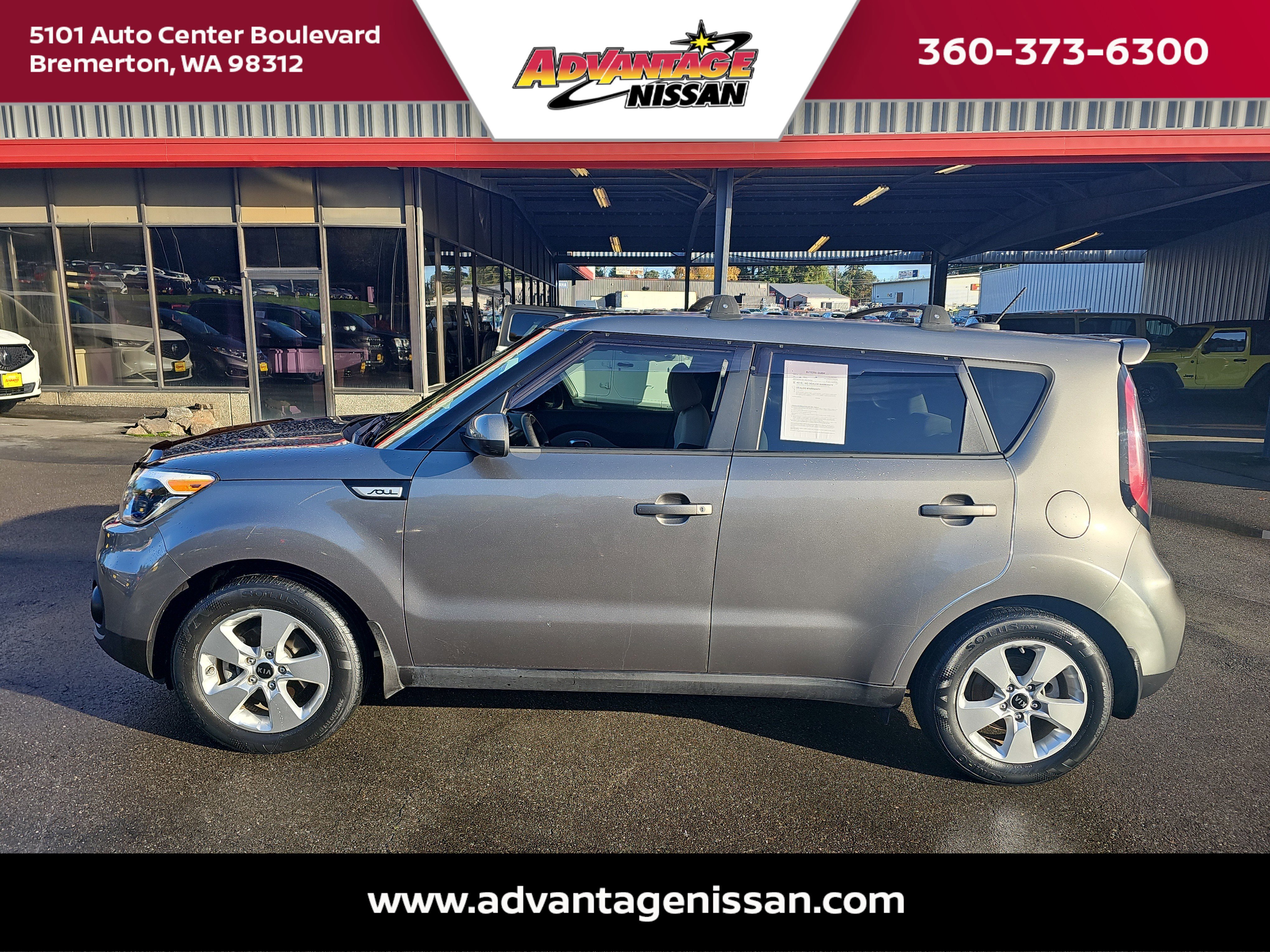 Used 2018 Kia Soul Base with VIN KNDJN2A23J7563036 for sale in Bremerton, WA