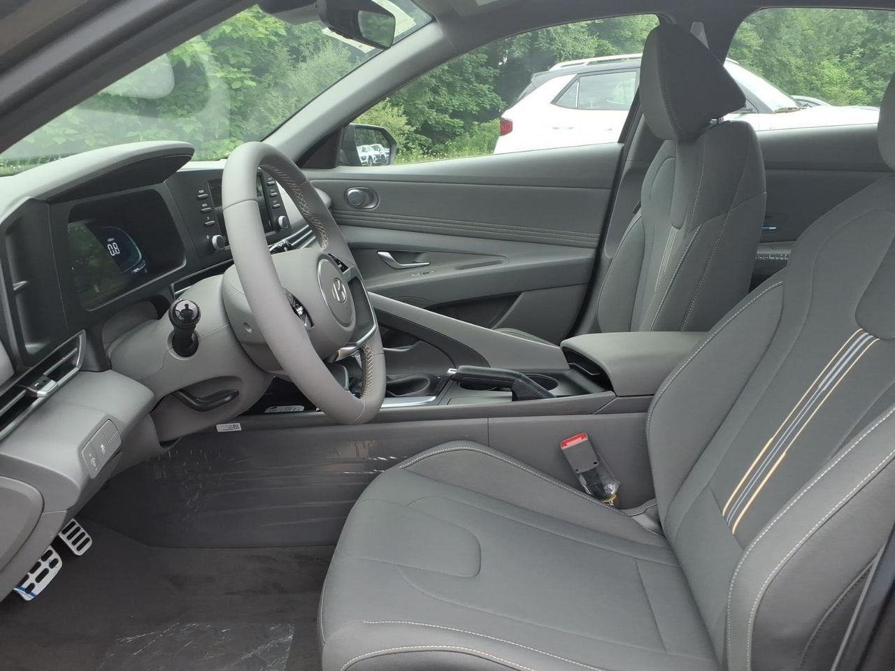 New 2026 Amazon Gray Pearl Hyundai SEL Sport image 10