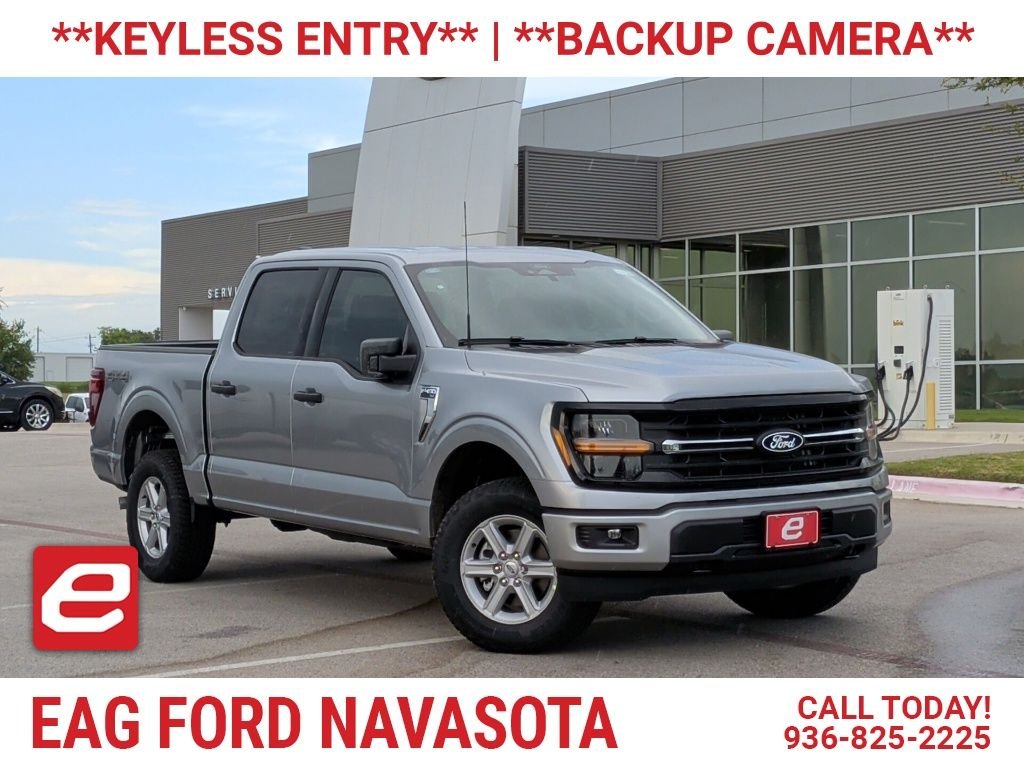 New 2026 Iconic Silver Metallic Ford XLT image 1