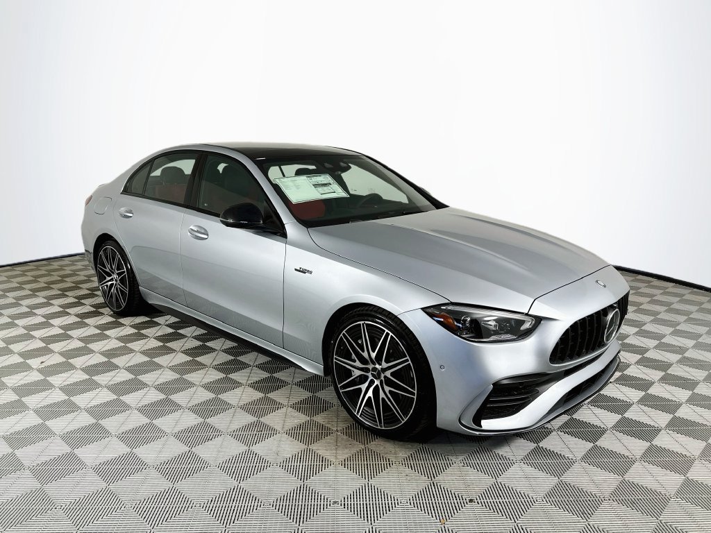 New 2026 Cirrus Silver Metallic Mercedes-Benz C 43 AMG® image 35