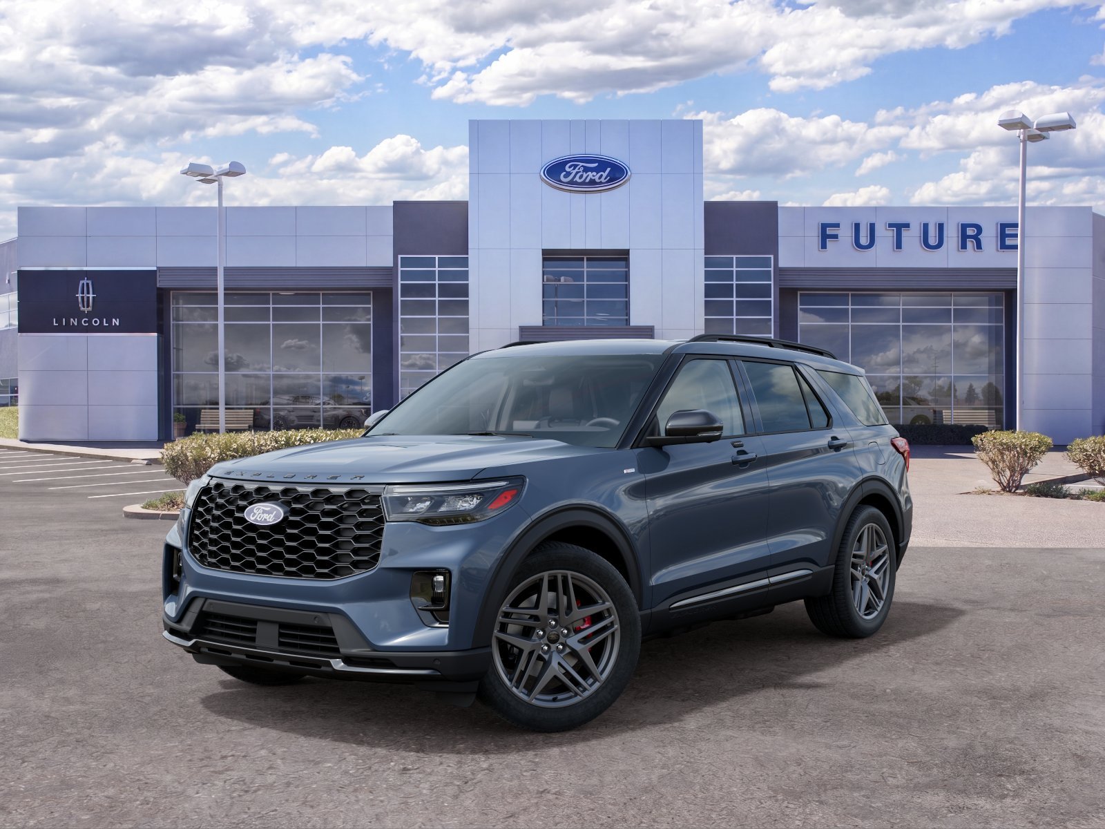 New 2027 Vapor Blue Metallic Ford ST-Line image 2