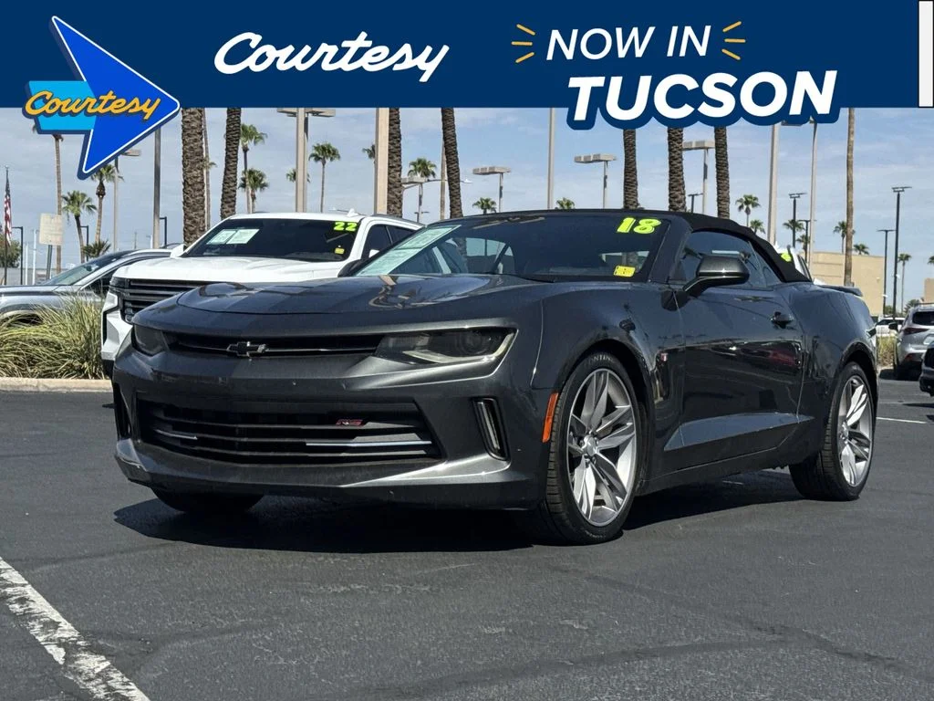 Used 2018 Gray Chevrolet 2LT image 1