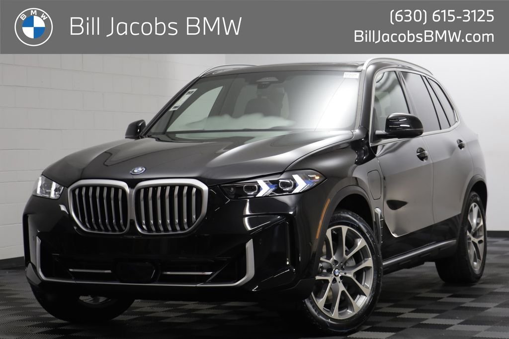 New 2026 Black Sapphire Metallic BMW xDrive50e image 1