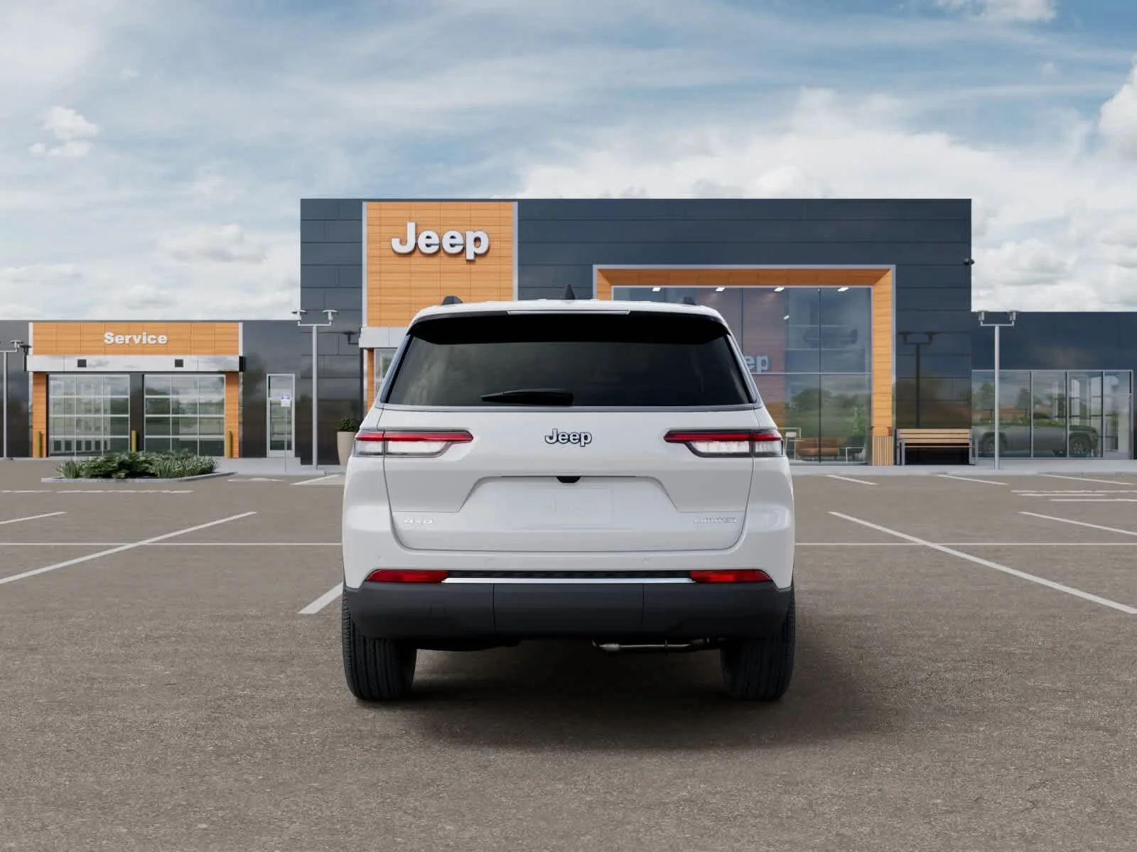 New 2027 Bright White Clearcoat Jeep Limited image 7