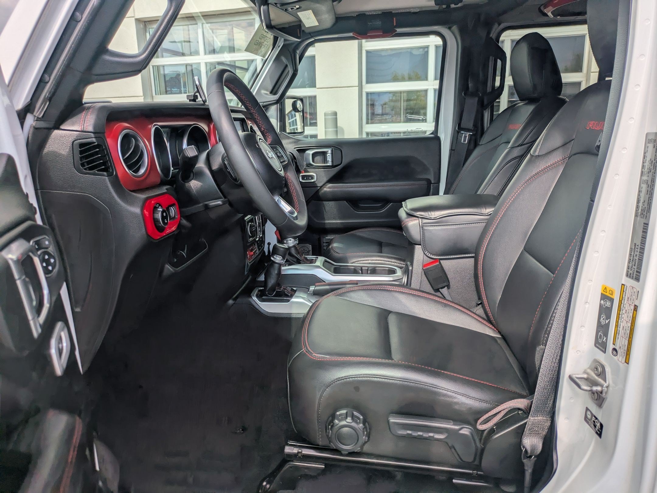Used 2023 Bright White Clearcoat Jeep Rubicon image 16