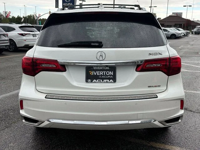 Certified Used 2019 White Diamond Pearl Acura 3.5L Advance Package image 7