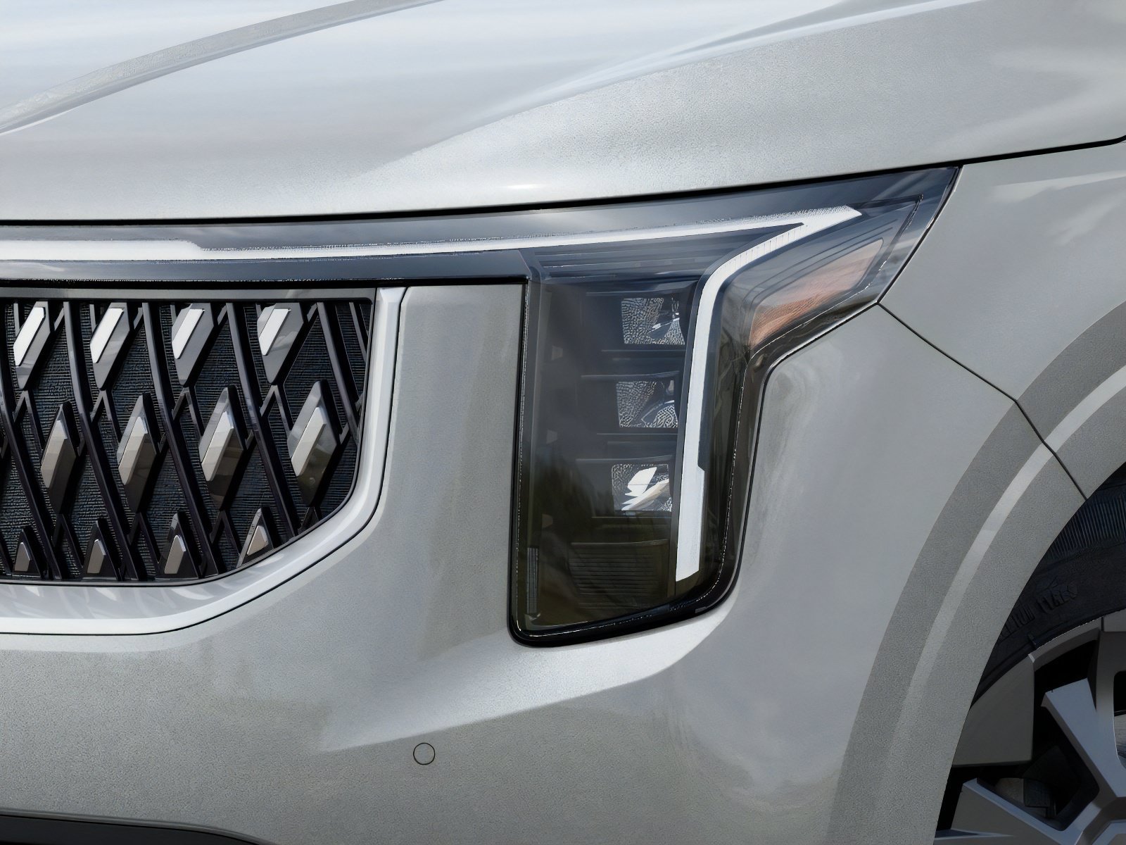 New 2027 Ivory Silver Kia EX image 10