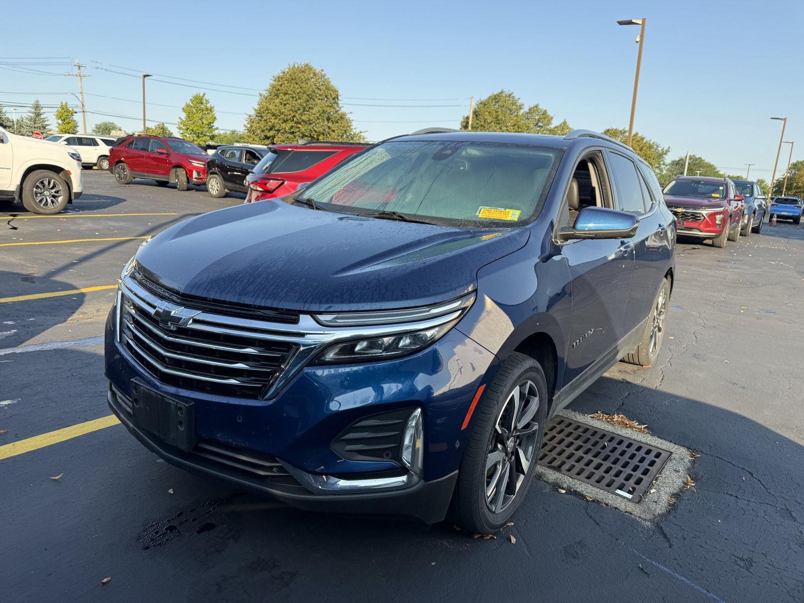 Used 2022 Blue Glow Metallic Chevrolet Premier image 2