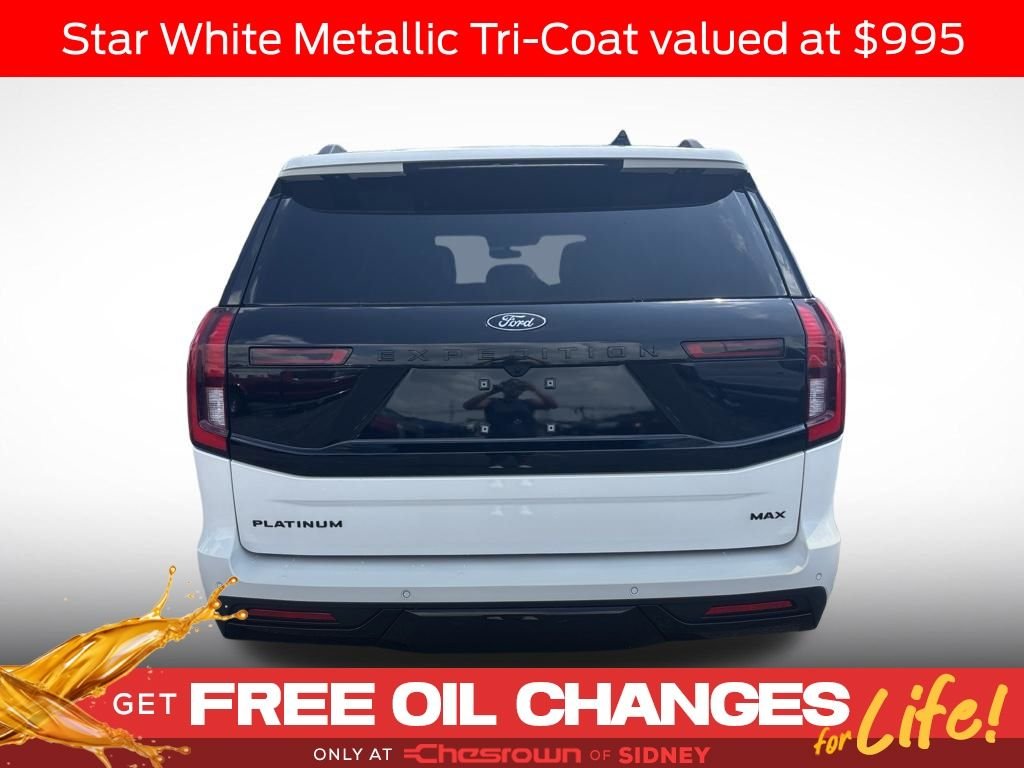 New 2026 Star White Metallic Tri-Coat Ford MAX Platinum® image 4
