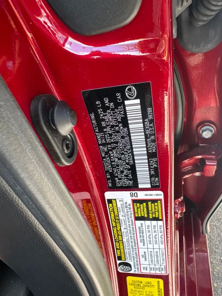 Certified Used 2025 RED MC.CS. Lexus 300h image 16