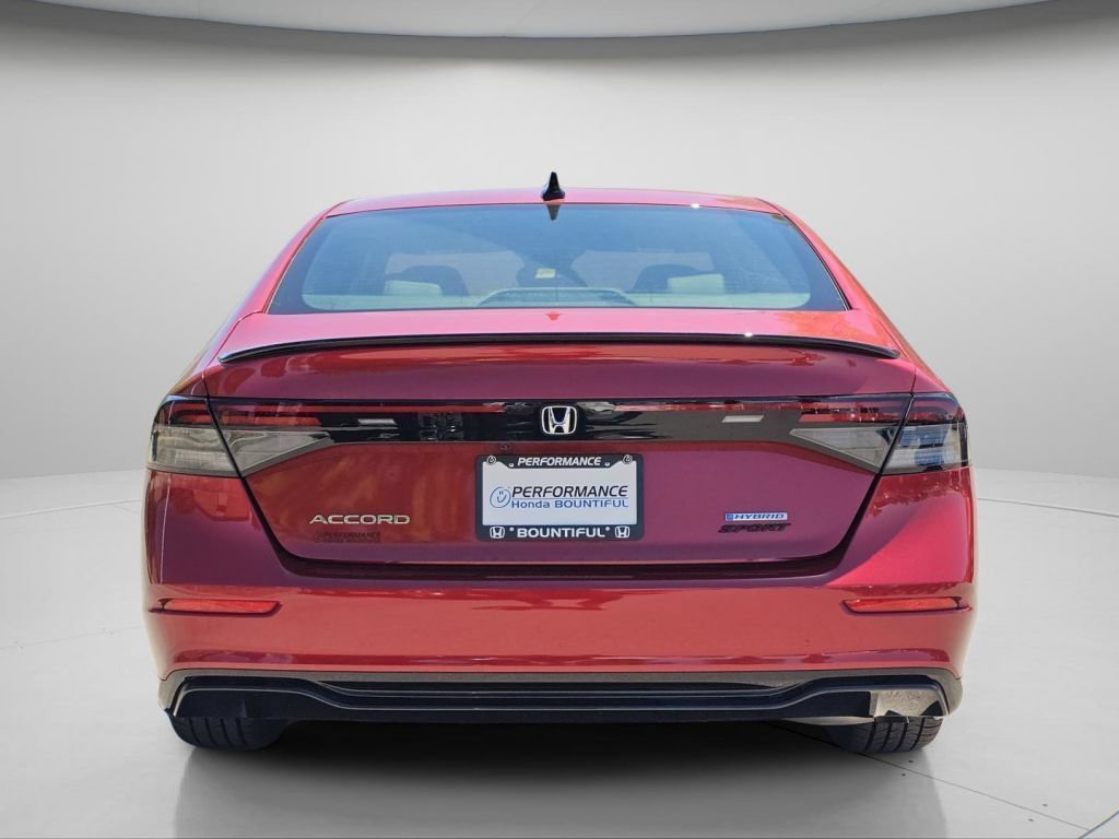 Certified Used 2023 Radiant Red Metallic Honda HYBRID SPORT L BD image 26