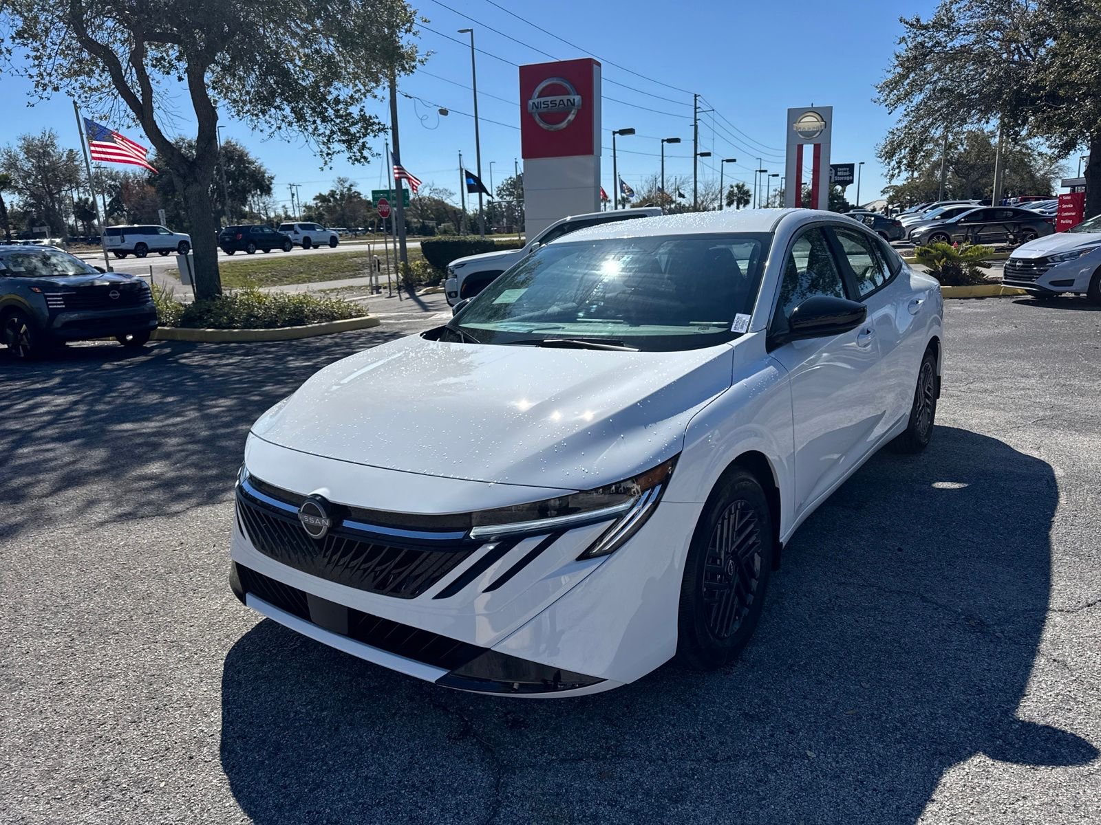 New 2026 Nissan Sentra SV 4D Sedan