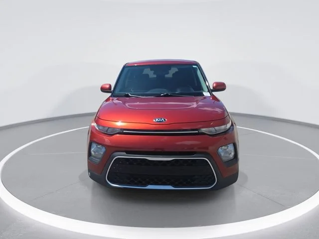 Used 2021 Orange Kia LX image 3