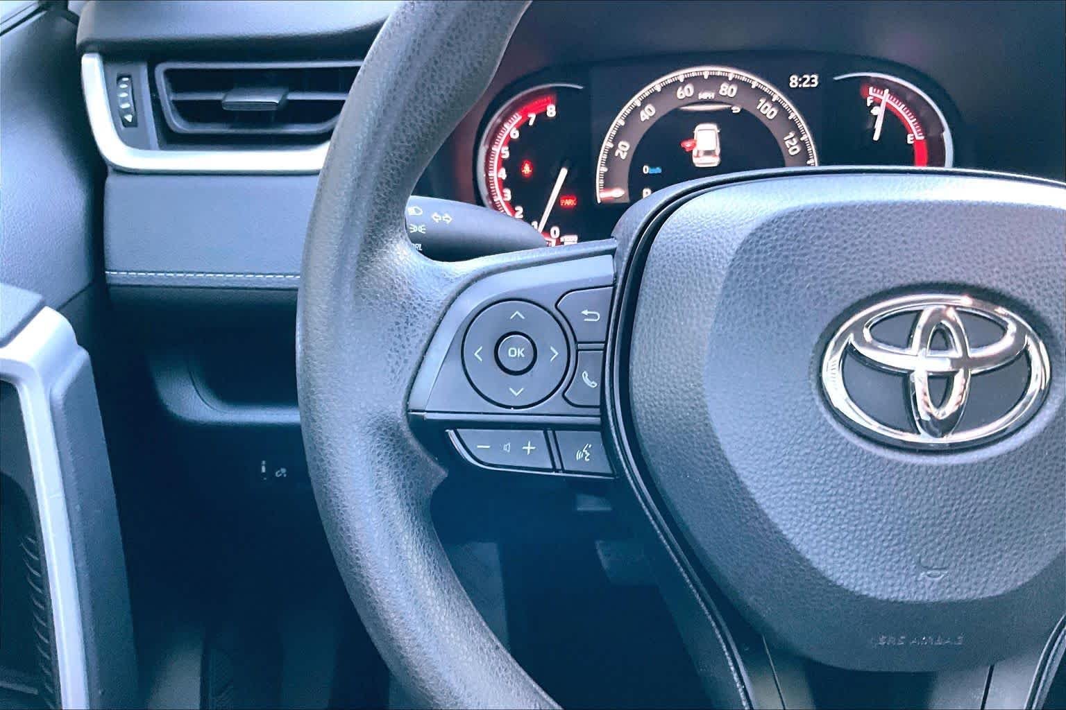 Used 2023 Silver Sky Metallic Toyota LE image 24