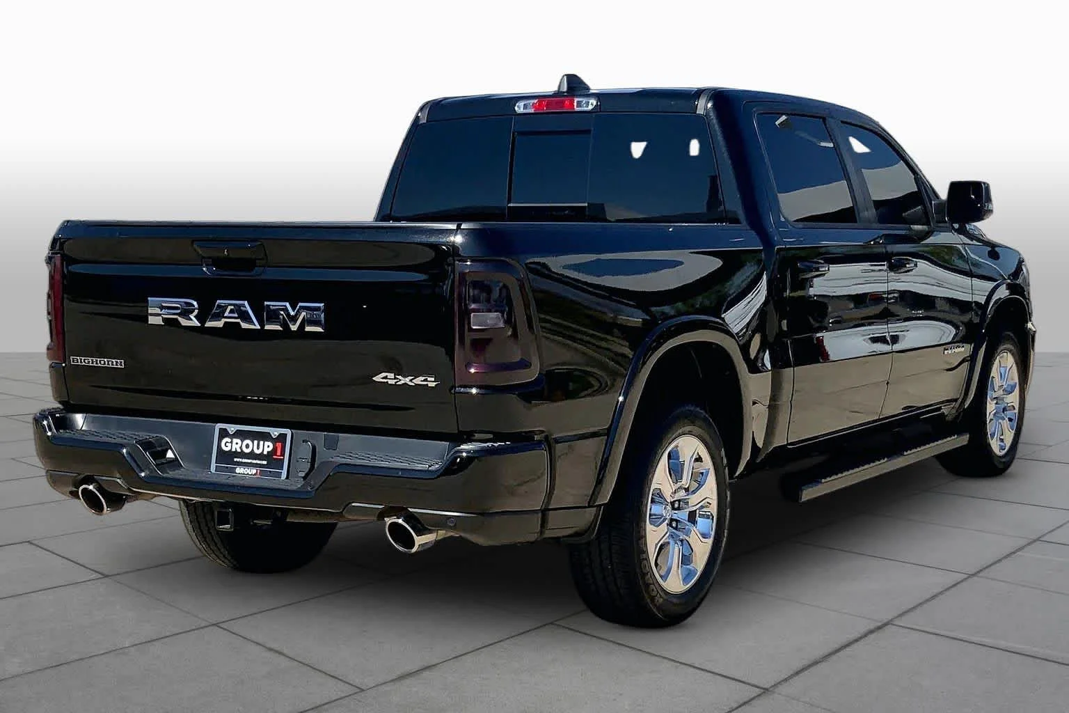 Used 2025 Diamond Black Crystal Pearlcoat Ram Big Horn image 12