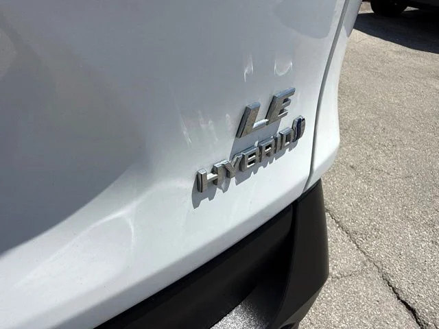 Used 2024 White Toyota LE image 8