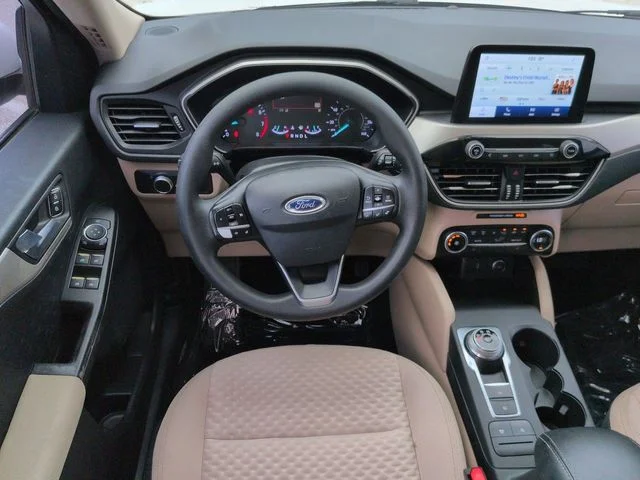 Certified Used 2020 White Metallic Ford SE image 16