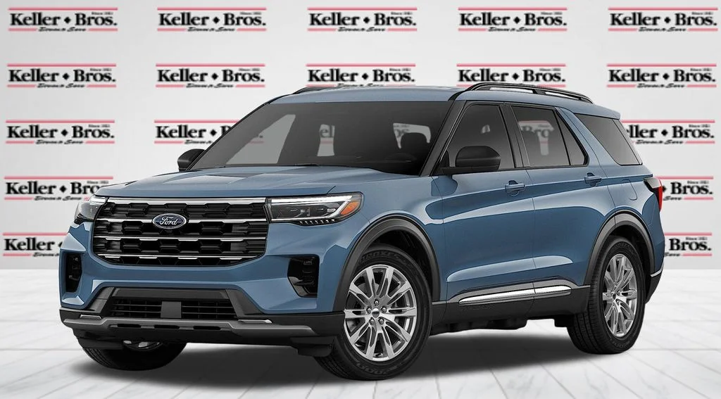 New 2026 Vapor Blue Metallic Ford Active image 1